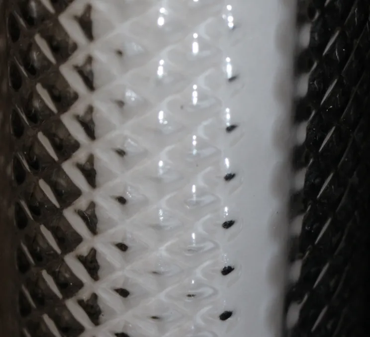 Suspension, Tiffany horizontale, graphite, LED, dim, 2700K, 950 lm, L67cm, H9,25cm - Elements lighting