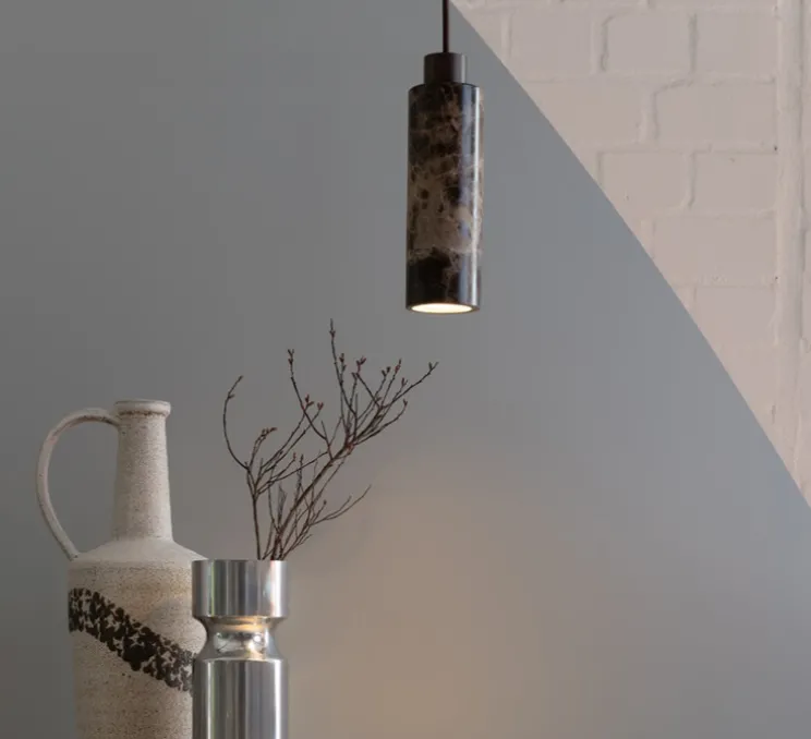 Suspension, Tivoli, marron, Ø12cm, H23,5cm - It's about Romi