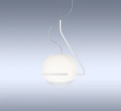 Suspension, Tonda, blanc, L39cm, H59cm - Foscarini