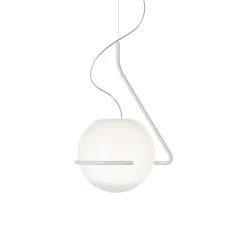 Suspension, Tonda, blanc, L39cm, H59cm - Foscarini