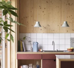 Suspension, Top, gris, Ø21cm, H13cm - Muuto