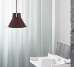 Suspension, Top, rouge profond, Ø21cm, H13cm - Muuto