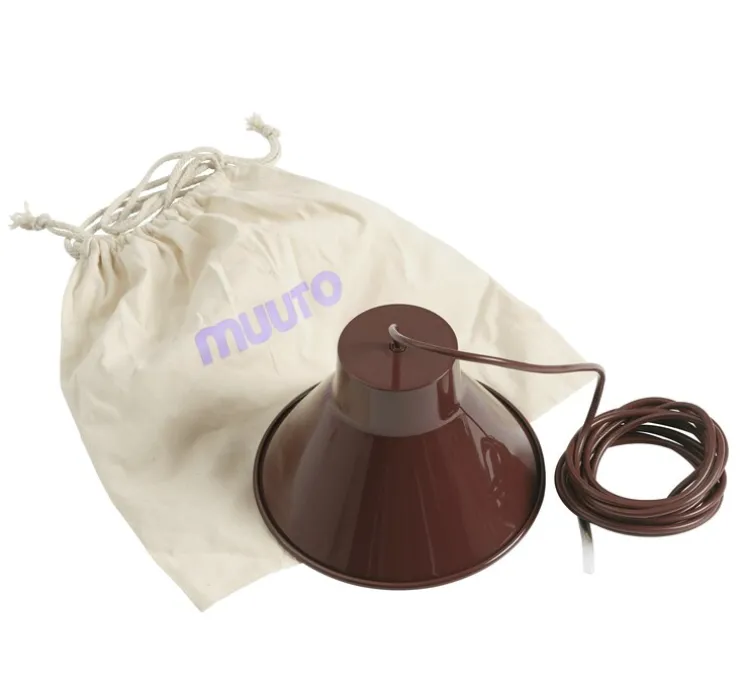 Suspension, Top, rouge profond, Ø21cm, H13cm - Muuto