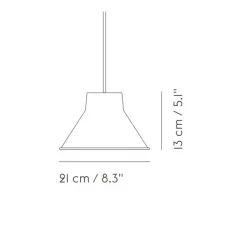 Suspension, Top, sable, Ø21cm, H13cm - Muuto