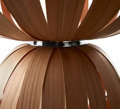 Suspension, Totem 4 Medium, bois cerisier, Ø86cm, H231cm - LZF