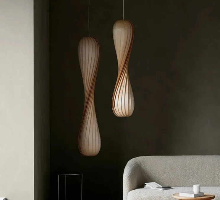 Suspension, TR7, bouleau, Ø25cm, H112cm - Tom Rossau