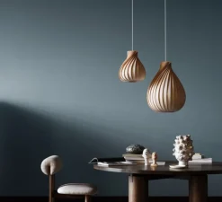 Suspension, TR42, bouleau naturel, Ø40cm, H55cm - Tom Rossau