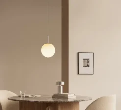 Suspension, TR Bulb, Acier poli, Ø20cm, H22cm - Audo Copenhagen