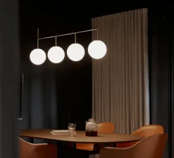 Suspension, TR Bulb, Acier poli, L125cm, H45cm - Audo Copenhagen