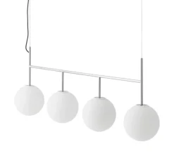 Suspension, TR Bulb, Acier poli, L125cm, H45cm - Audo Copenhagen