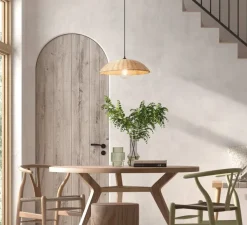 Suspension, Trenza, naturel, Ø40cm, H10cm - MDC