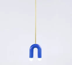 Suspension, TRN A1, bleu cobalt, L16cm, H18cm - Pani Jurek