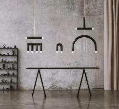 Suspension, TRN A1, noir, L16cm, H18cm - Pani Jurek