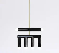 Suspension, TRN D2, noir, L36cm, H28cm - Pani Jurek