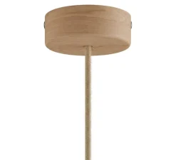 Suspension, Tub-E14, bois, Ø6cm, H15cm - Creative Cables