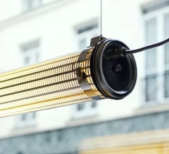 Suspension, Tube lumineux, Kyhn, IP68, dimmable, inox, 1600lm, 2700k, L130cm, IP 68 - Sammode