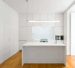 Suspension, Tubo 50 Dali, Low Output, givré, LED, 2700K, 2800lm, L119,2cm, H5cm - O/M Light