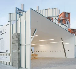 Suspension, Tubo 50 On/Off, Low Output , givré, LED, 2700K, 5600lm, L231,2cm, H5cm - O/M Light