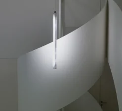 Suspension, Tubo 50 On/Off, Low Output , givré, LED, 2700K, 2800lm, L119,2cm, H5cm - O/M Light