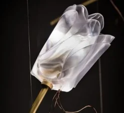 Suspension, Tulip 7 Round, prisma, laiton, L100cm, H330cm - Slamp