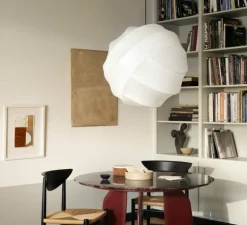 Suspension, TURNER 65, blanc, Ø65cm, H65cm - Pholc