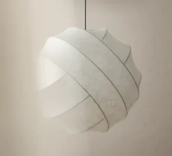 Suspension, TURNER 50, blanc, Ø50cm, H50cm - Pholc