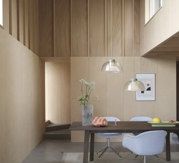 Suspension, Two-Layer, gris, Ø37,5cm, H51,5cm - Muuto