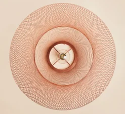 Suspension, UFO Full Large, cuivre, Ø80cm, H24cm - Atelier Robotiq