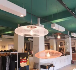 Suspension, UFO Full Medium, cuivre, Ø60cm, H18cm - Atelier Robotiq