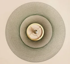 Suspension, UFO full, small, vert, Ø40cm, H12cm - Atelier Robotiq