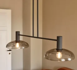 Suspension, Ufo Long, noir, L81cm, H58cm - Cobankeryd