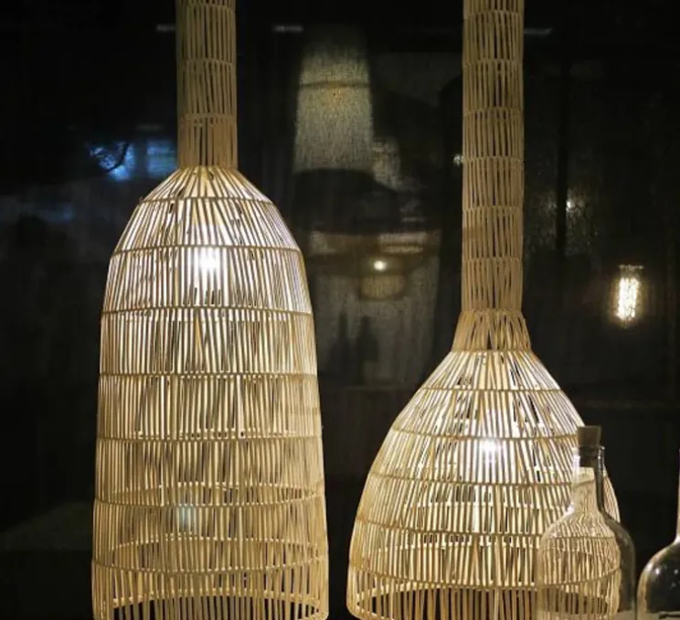 Suspension, Umut 3, naturel, Ø35cm, H118cm - Ay Illuminate