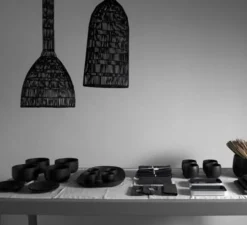 Suspension, Umut 3, noir, Ø35cm, H118cm - Ay Illuminate