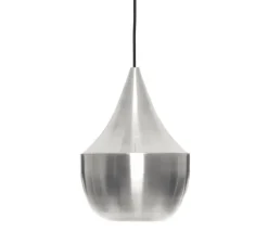Suspension, Unbeaten Fat, aluminium, LED, dim, 3000K, 800 lm, Ø24cm, H30cm - Tom Dixon
