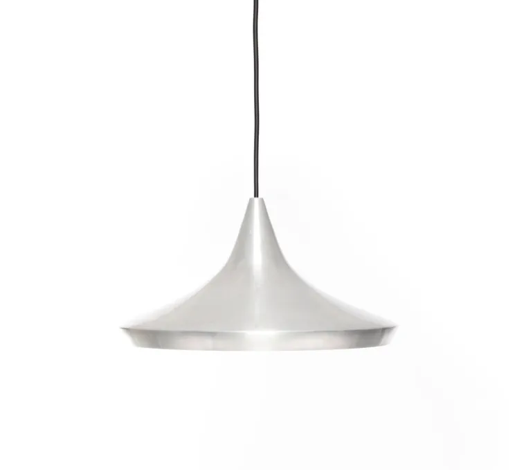 Suspension, Unbeaten Wide, aluminium, LED, dim, 3000K, 800 lm, Ø36cm, H16cm - Tom Dixon