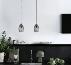 Suspension, Unika, gris, H20cm - Northern