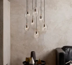 Suspension, Unika, transparent, H20cm - Northern