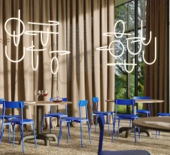 Suspension, Unseen, Lampe O, LED, dim, 2700K, 660 lm, L47cm, H7cm - Petite Friture