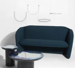 Suspension, Unseen, Lampe U, LED, dim, 2700K, 720 lm, L42cm, H28cm - Petite Friture