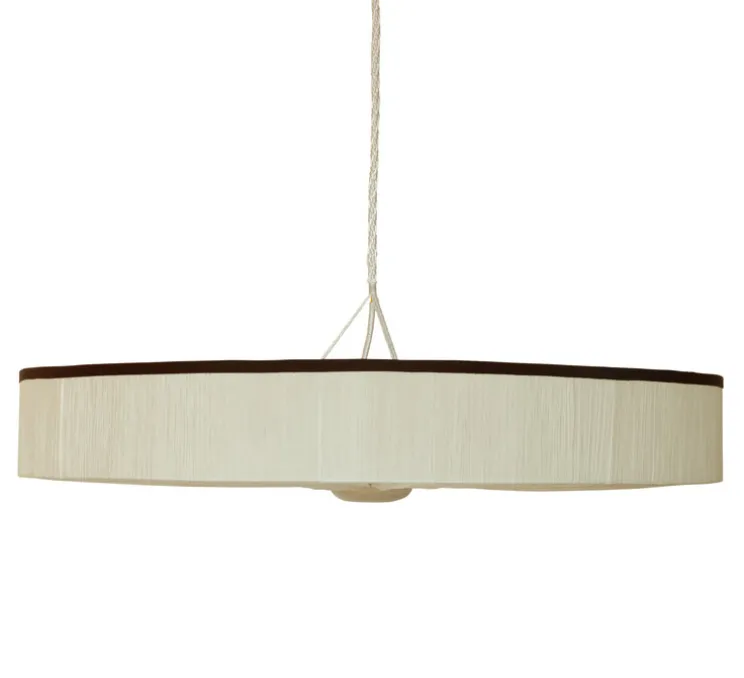 Suspension, Urchin, blanc & noir, Ø65cm, H13cm - Gong