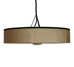 Suspension, Urchin, blanc & noir, Ø65cm, H13cm - Gong