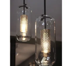 Suspension, Vadim, noir, Ø15cm, H36cm - Sarah Lavoine