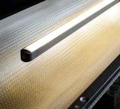 Suspension, Vale 1 Dali, transparent, anthracite, LED dimmable, 2700K, 1115lm, L102cm, H15cm - A-N-D