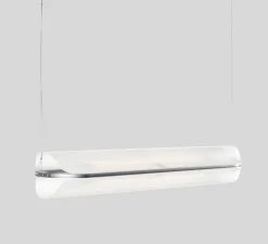 Suspension, Vale 1 Dali, transparent, anthracite, LED dimmable, 2700K, 1115lm, L102cm, H15cm - A-N-D