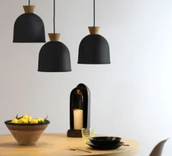 Suspension, Vedrá, graphite, Ø21,4cm, H23,5cm - Easy Light by Carpyen