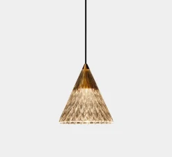 Suspension, Veneto 1, transparent, LED, dim, 2700k, 452 lm, Ø15,8cm, H16,8cm - LEDs C4