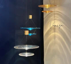 Suspension, Venise, diamant, LED, dim, 2700K, 830 lm, Ø38cm, H42,7cm - Elements lighting