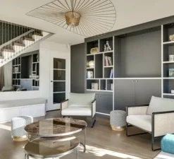 Suspension, Vertigo, grande, noir, Ø200cm, H17cm - Petite Friture