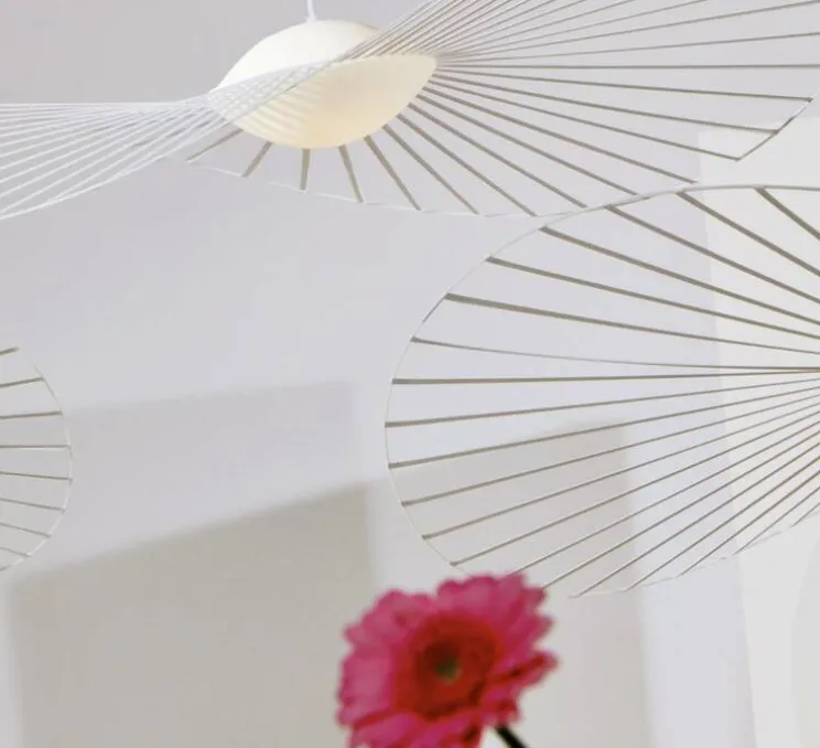 Suspension, Vertigo Nova, moyenne, blanc, LED, dim, 2700K, 1350 lm, Ø140cm, H12cm - Petite Friture