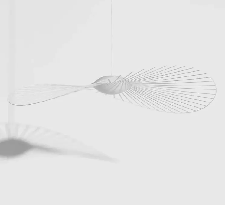 Suspension, Vertigo Nova, moyenne, blanc, LED, dim, 2700K, 1350 lm, Ø140cm, H12cm - Petite Friture